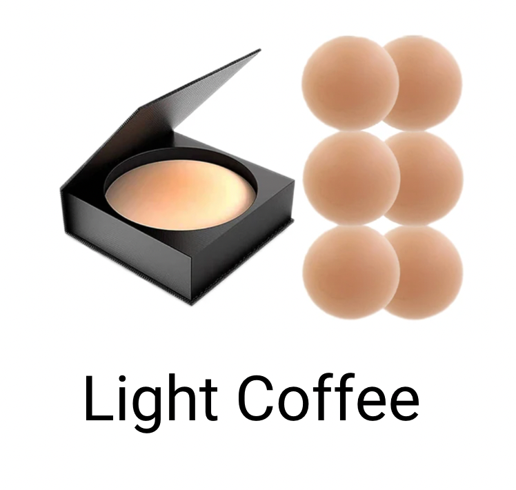 ESSENTIALS: Discreet Dancer Pasties/Nipple Covers (3 pairs & a box)