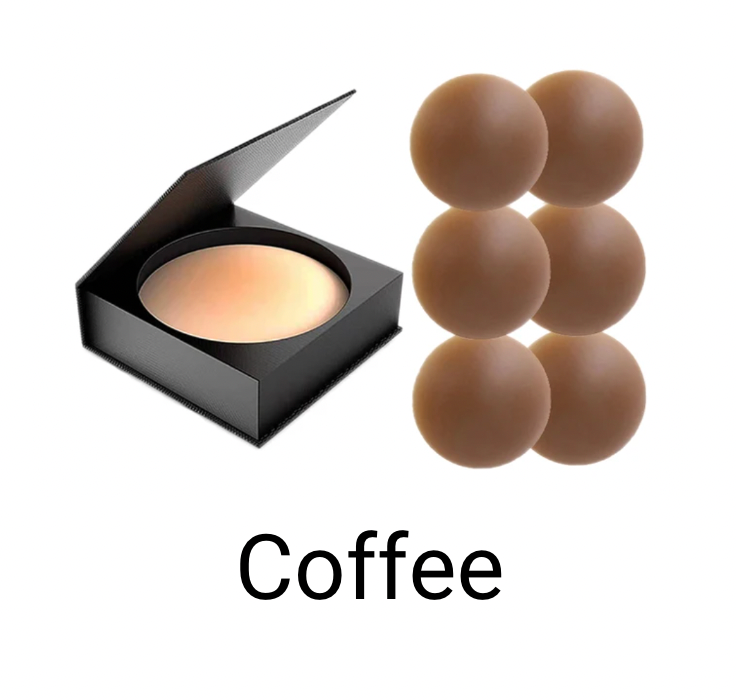 ESSENTIALS: Discreet Dancer Pasties/Nipple Covers (3 pairs & a box)