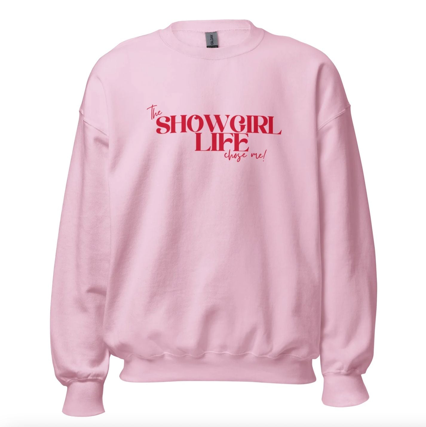 OFF STAGE: "SHOWGIRL LIFE" Slogan Sweater